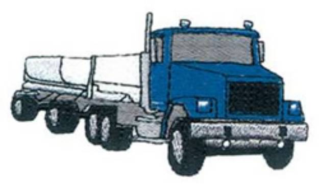 Picture of Gravel Truck Machine Embroidery Design