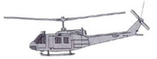 Picture of Helicopter Machine Embroidery Design