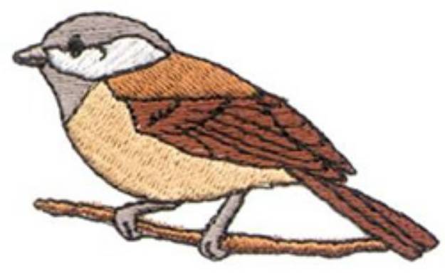 Picture of Chickadee Machine Embroidery Design