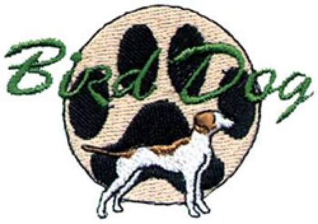 Picture of Bird Dog Machine Embroidery Design