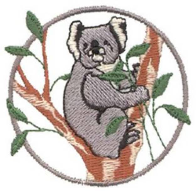 Picture of Koala Bear Machine Embroidery Design