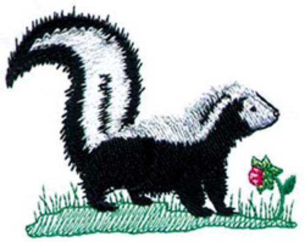 Picture of Skunk Machine Embroidery Design