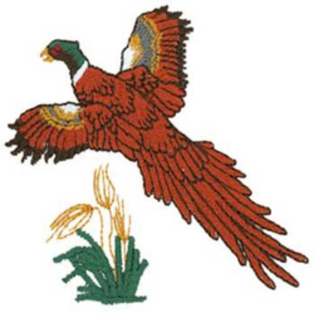 Picture of Pheasant Machine Embroidery Design