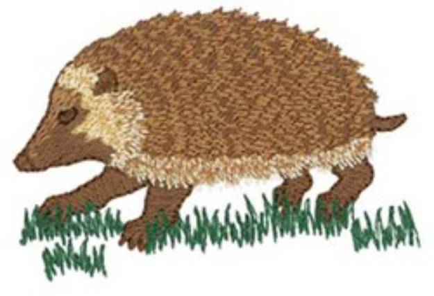 Picture of Hedgehog Machine Embroidery Design