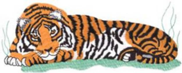 Picture of Bengal Tiger Machine Embroidery Design