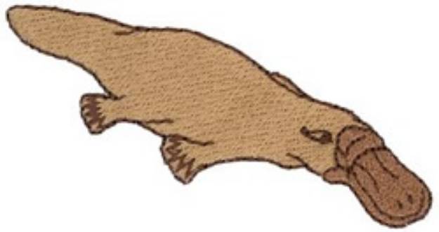 Picture of Platypus Machine Embroidery Design