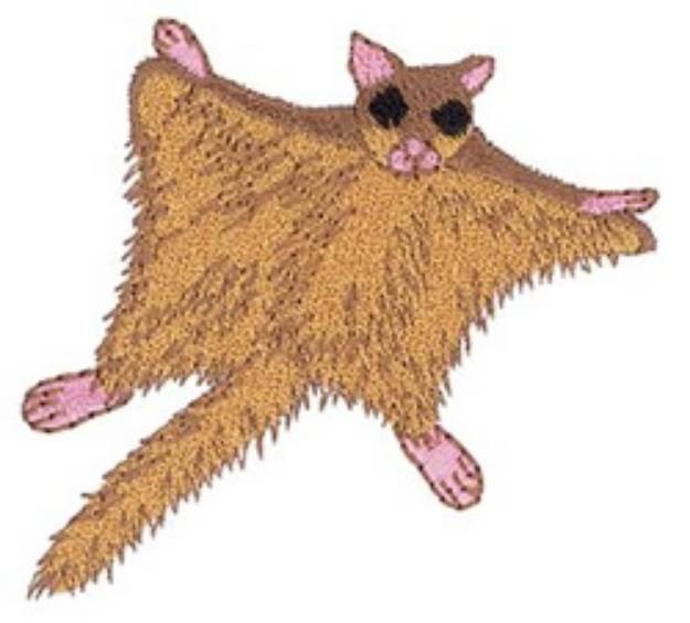 Picture of Flying Squirrel Machine Embroidery Design