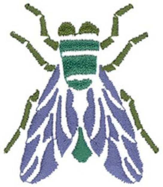 Picture of Housefly Machine Embroidery Design