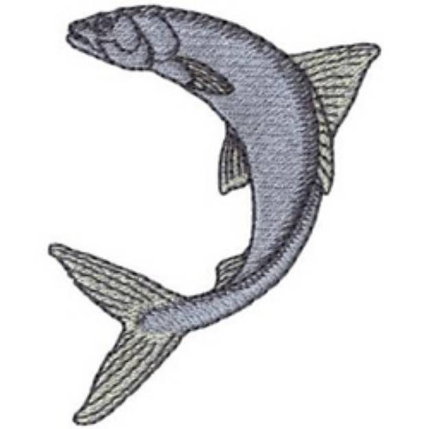 Picture of Ladyfish Machine Embroidery Design