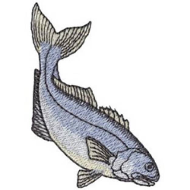 Picture of Bluefish Machine Embroidery Design