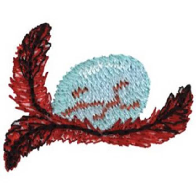 Picture of Egg Machine Embroidery Design