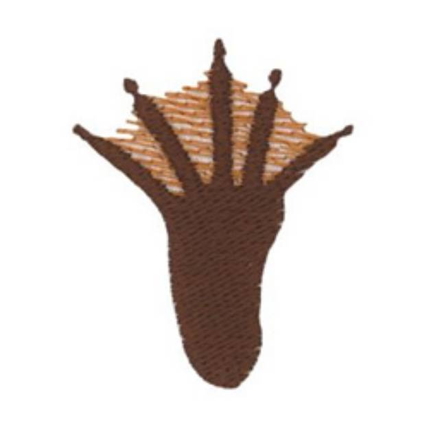 Picture of Beaver Track Machine Embroidery Design