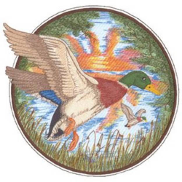 Picture of Mallards Machine Embroidery Design