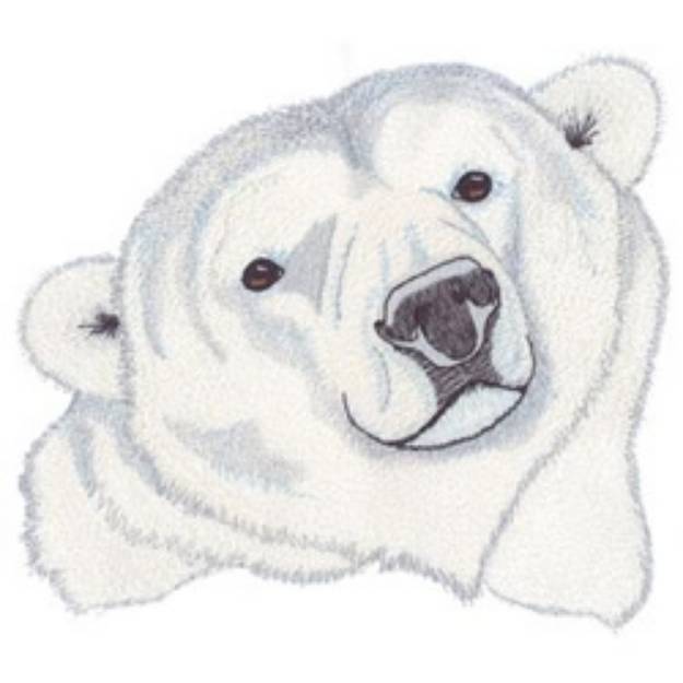 Picture of Polar Bear Machine Embroidery Design