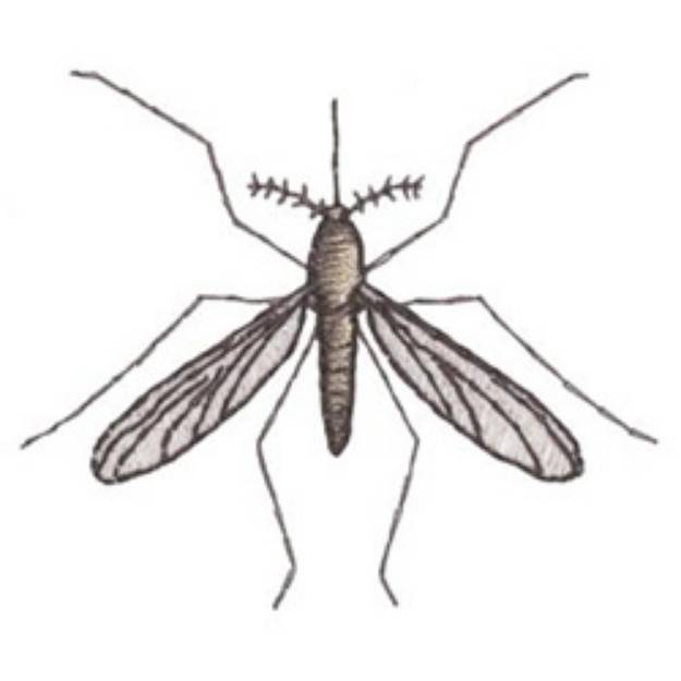 Picture of Mosquito Machine Embroidery Design