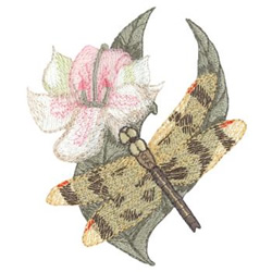 Halloween Pennant and Water Willow Machine Embroidery Design