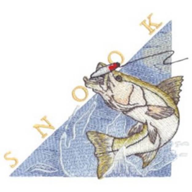 Picture of Snook Machine Embroidery Design