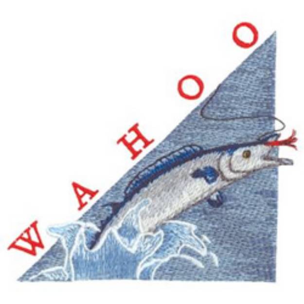 Picture of Wahoo Machine Embroidery Design