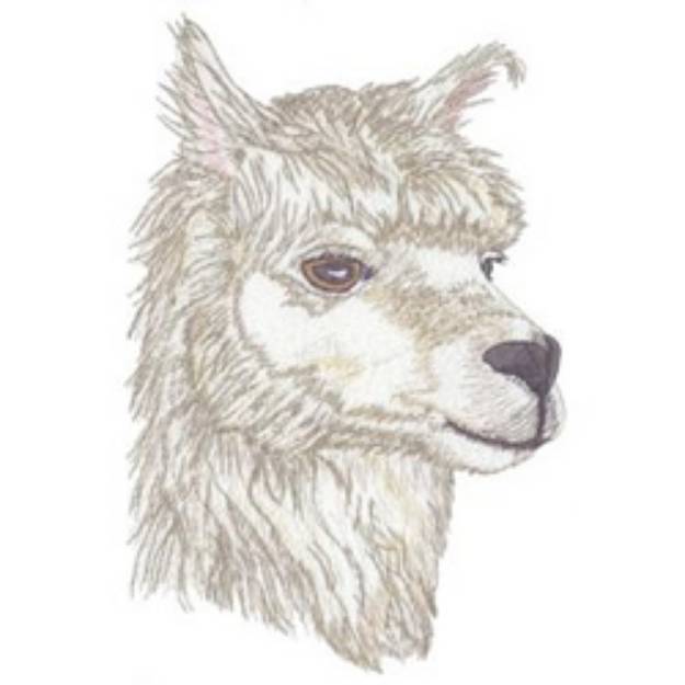 Picture of Alpaca Machine Embroidery Design