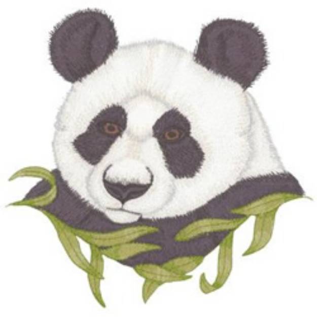 Picture of Panda Machine Embroidery Design