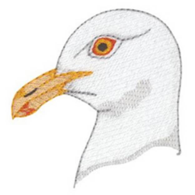 Picture of Seagull Machine Embroidery Design