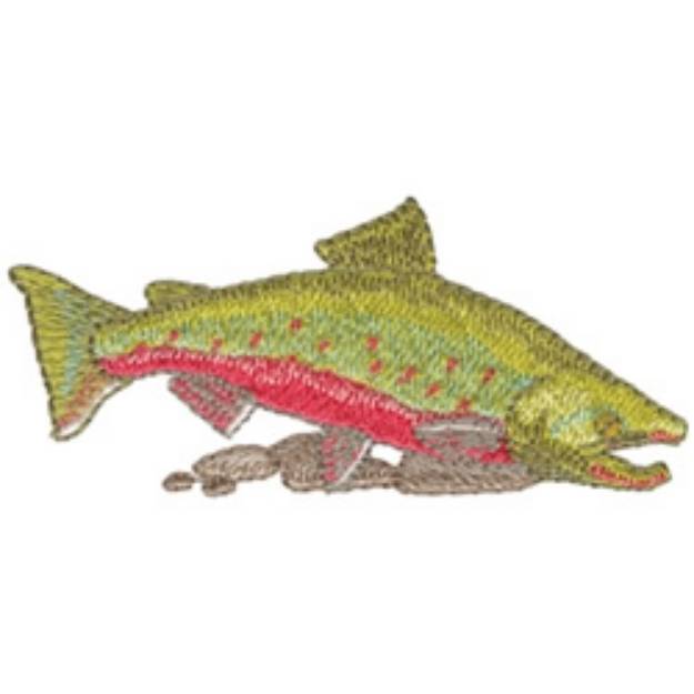 Picture of Dolly Varden Machine Embroidery Design