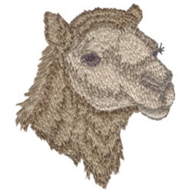 Picture of Camel Machine Embroidery Design