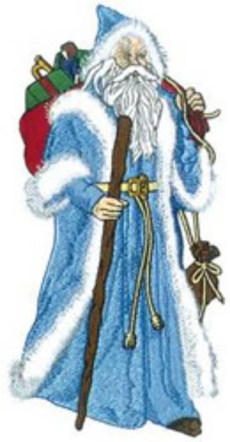 Picture of Father Christmas Machine Embroidery Design