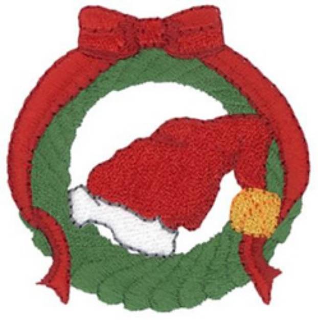 Picture of Wreath & Hat Machine Embroidery Design