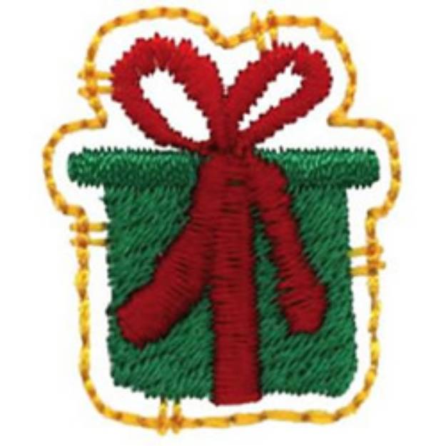 Picture of Present Machine Embroidery Design