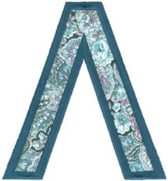 Picture of Lambda Applique Machine Embroidery Design