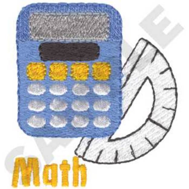 Picture of Math Machine Embroidery Design