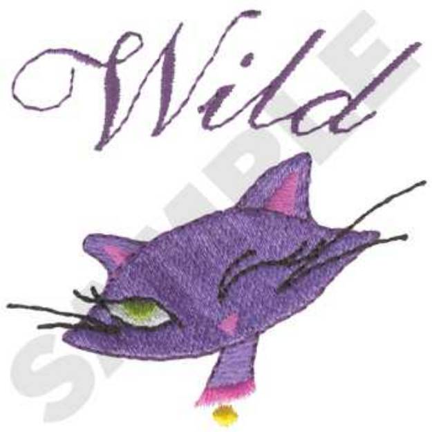 Picture of Wild Cat Machine Embroidery Design