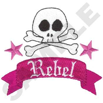 Rebel Machine Embroidery Design