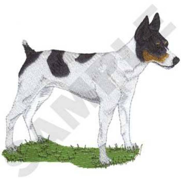 Picture of Rat Terrier Machine Embroidery Design