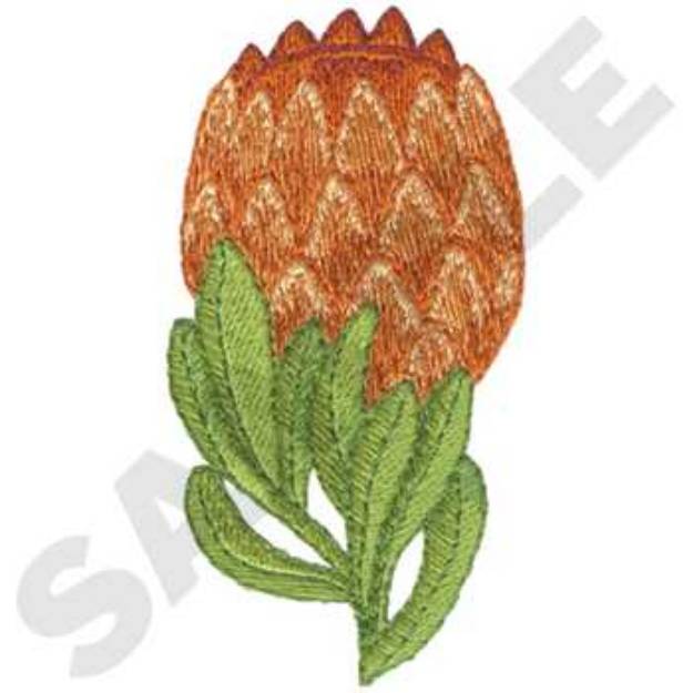 Picture of Protea Machine Embroidery Design