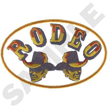 Rodeo Machine Embroidery Design