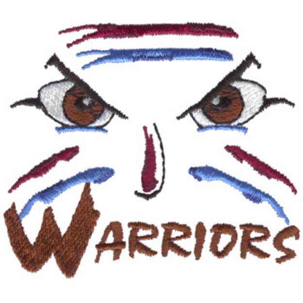 Picture of Warriors Machine Embroidery Design