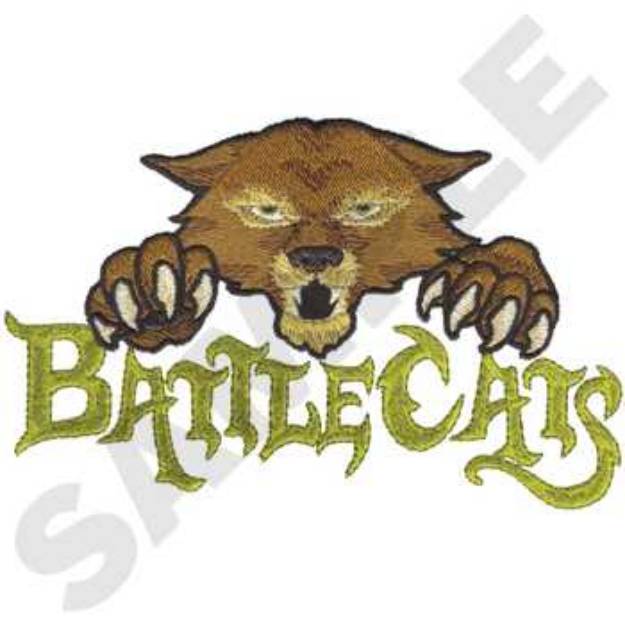 Picture of Battlecats Machine Embroidery Design