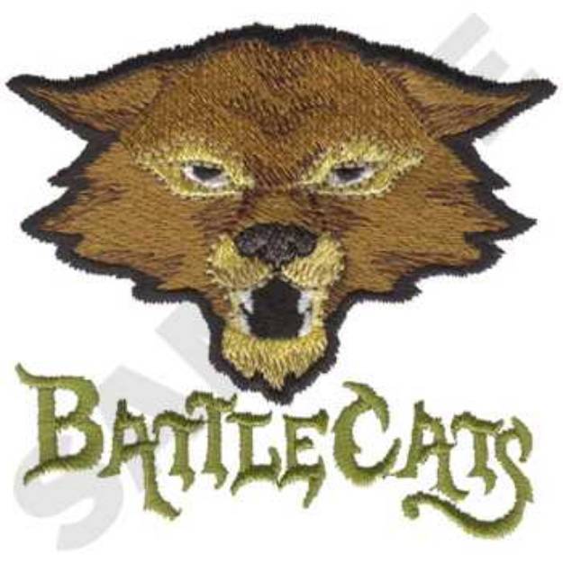 Picture of Battlecat Machine Embroidery Design