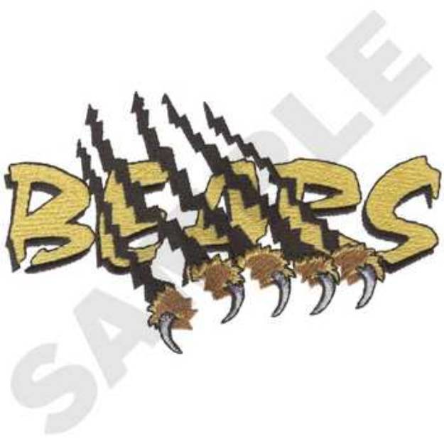 Picture of Bears Machine Embroidery Design