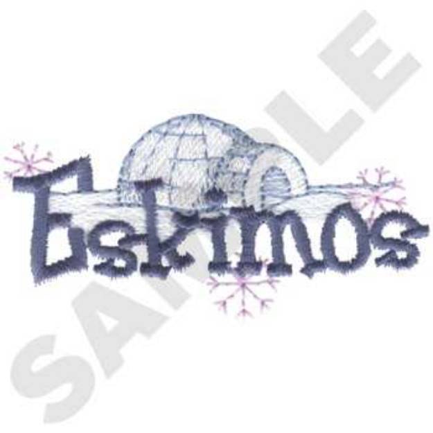 Picture of Eskimos Machine Embroidery Design