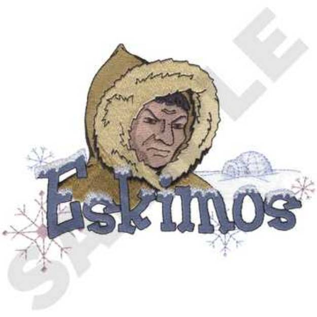 Picture of Eskimos Machine Embroidery Design