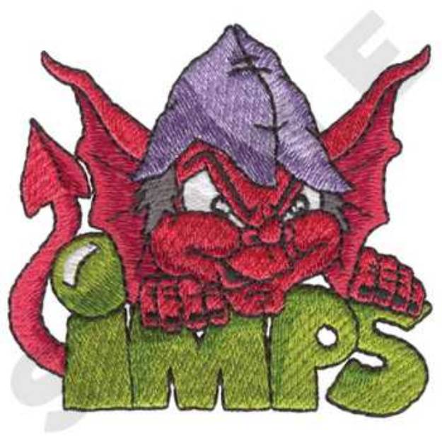 Picture of Imps Machine Embroidery Design