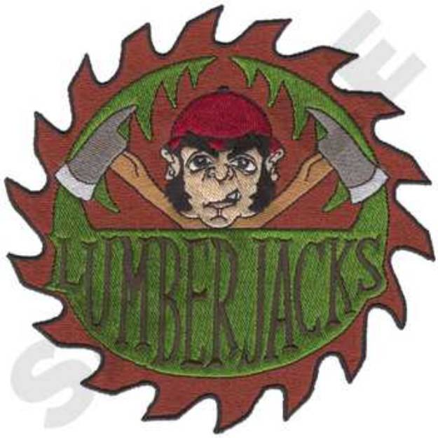 Picture of Lumberjacks Machine Embroidery Design