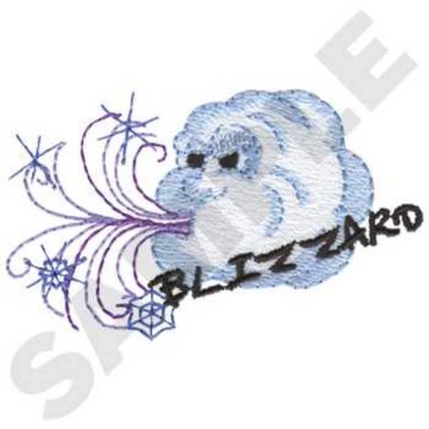 Picture of Blizzard Machine Embroidery Design