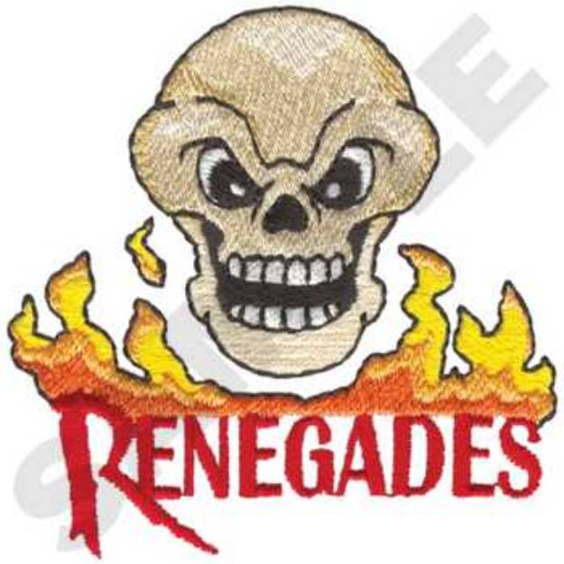 Picture of Renegades Machine Embroidery Design