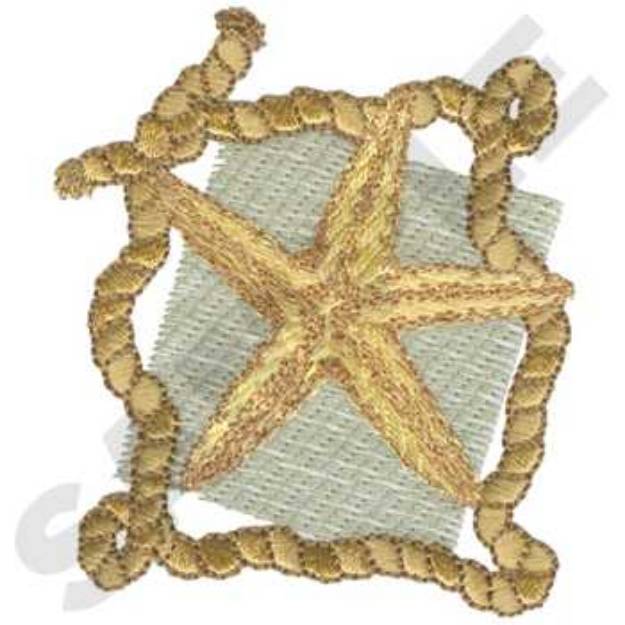 Picture of Starfish Machine Embroidery Design