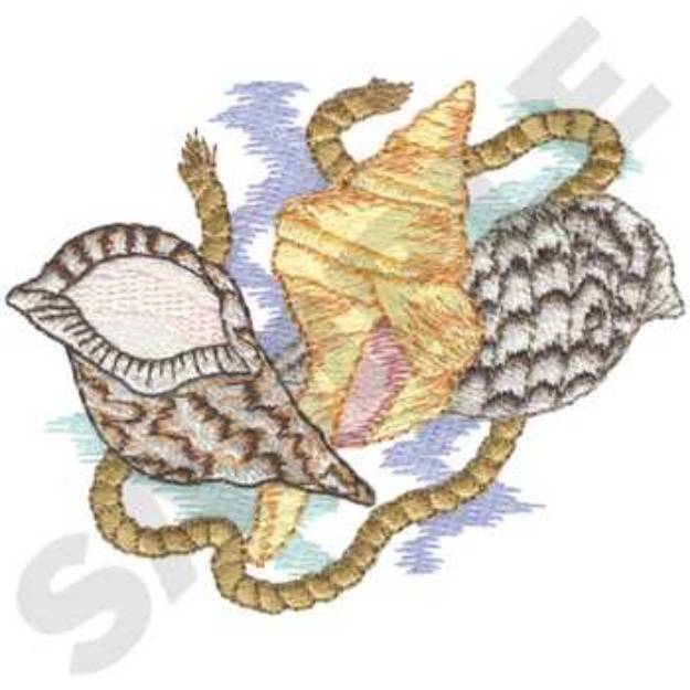 Picture of Tritons Machine Embroidery Design