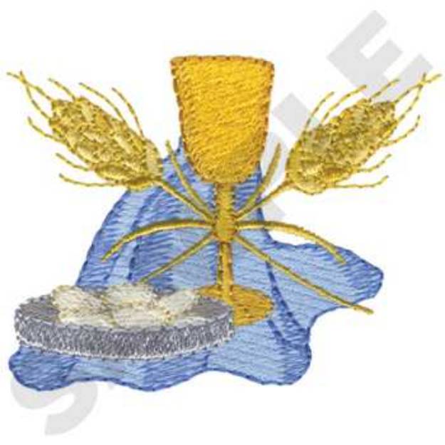 Picture of Eucharist Design Machine Embroidery Design